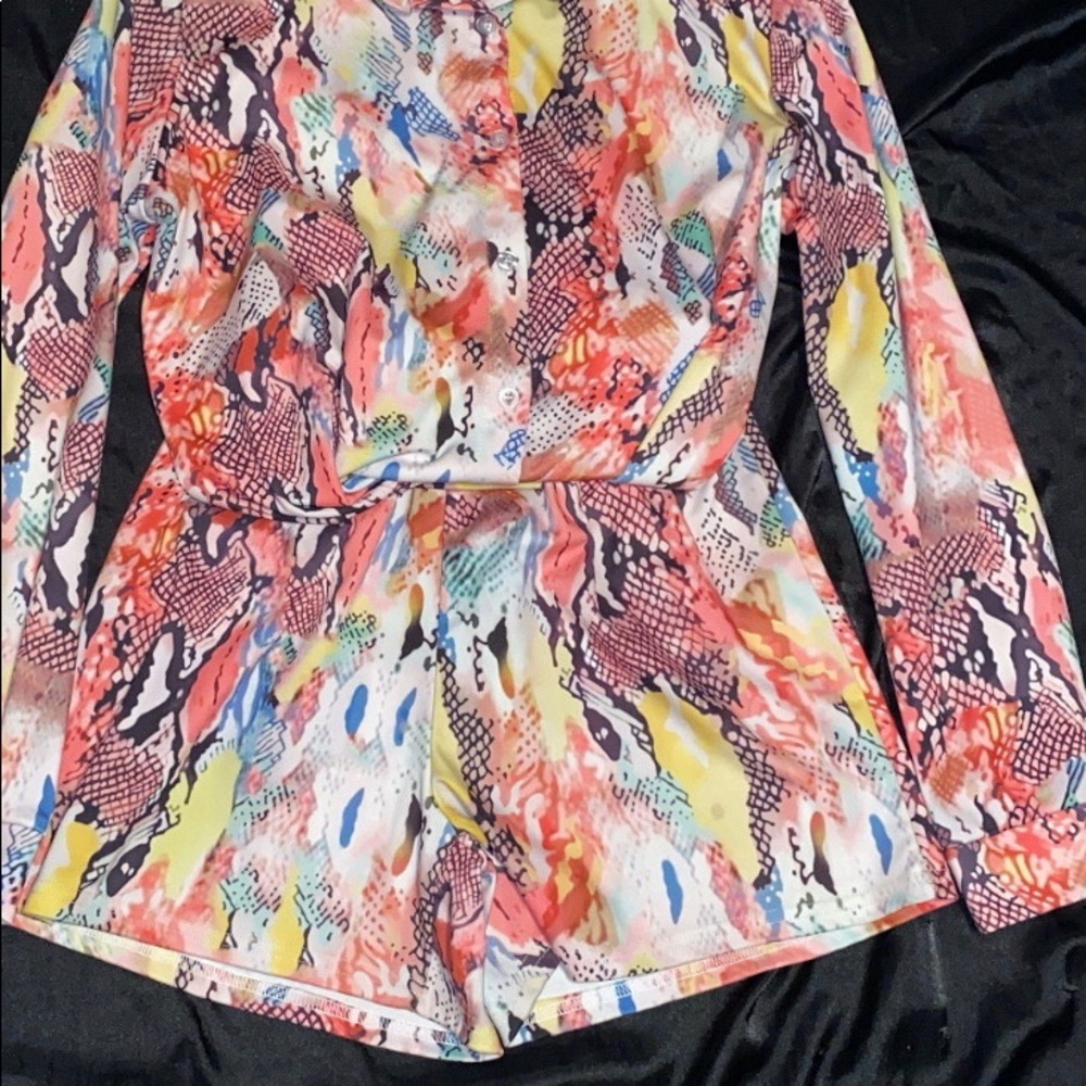 2 Piece Pink Python Short Set - image 7